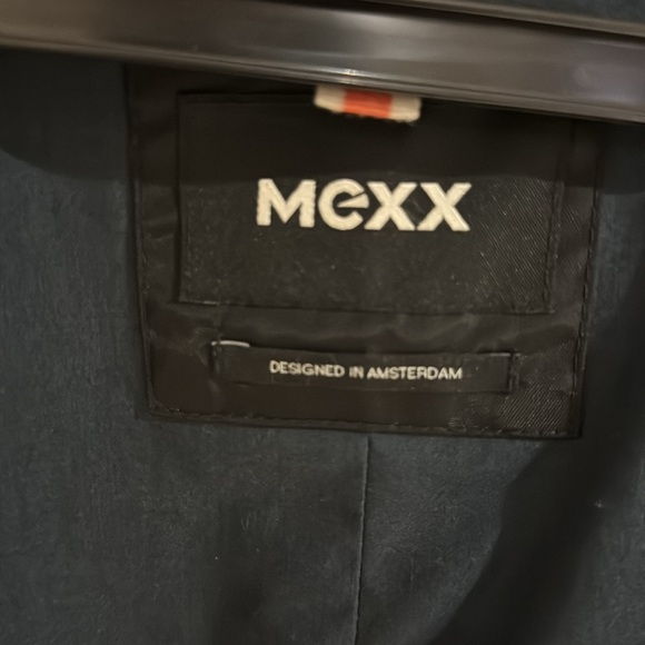 MEXX Classic Vintage Black Long Sleeve Zip Up Jacket/Coat Size Large - Picture 7 of 8